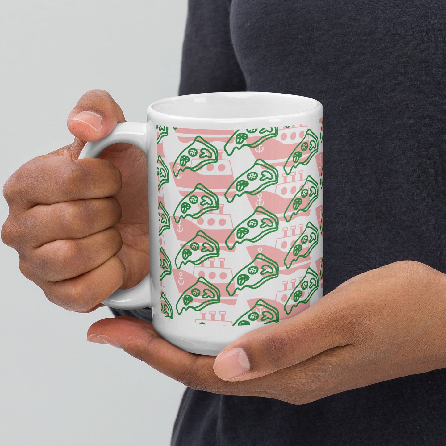 Pizza Ship Mug